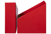 Marbig Book Box Small Red (Pack of 5)