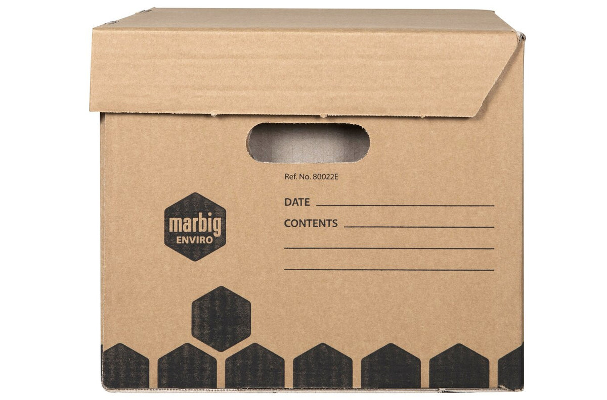 Marbig Enviro Archive Box Attached Lid (5 Packs / 10 Total) - view 3