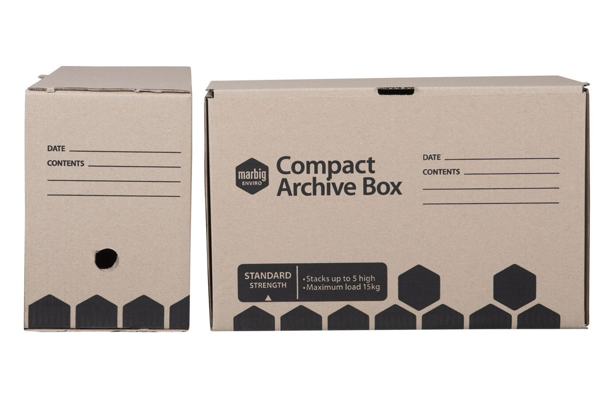 Marbig Archive Box Compact (3 Packs / 6 Total) - view 4