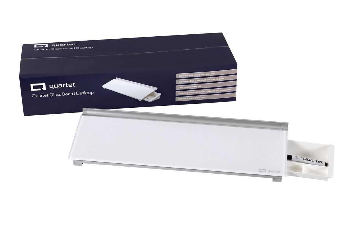 Quartet Glass Board Desktop 150 x 460mm - view 4