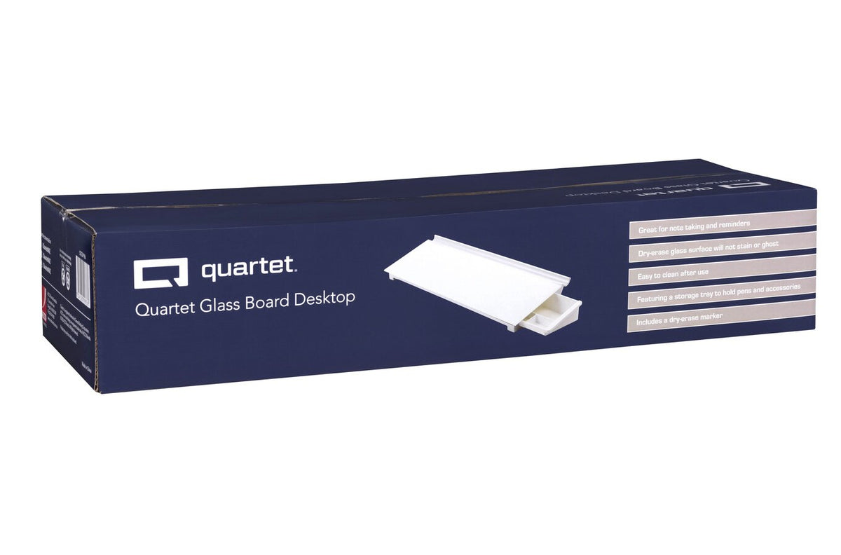 Quartet Glass Board Desktop 150 x 460mm - view 2