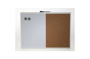 Quartet Basics Combo Board White Frame 430 x 580mm (Pack of 4)
