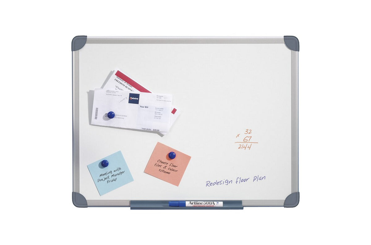 Quartet Basics Whiteboard Magnetic 1500 x 900mm