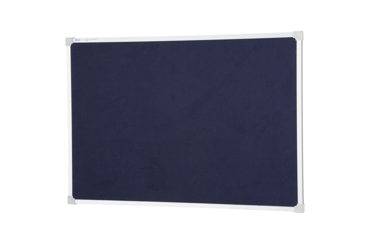 Quartet Bulletin Board Felt 600 x 900mm Blue