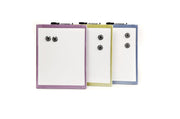 Quartet Basics Whiteboard 280 x 360mm Assorted (Pack of 4)