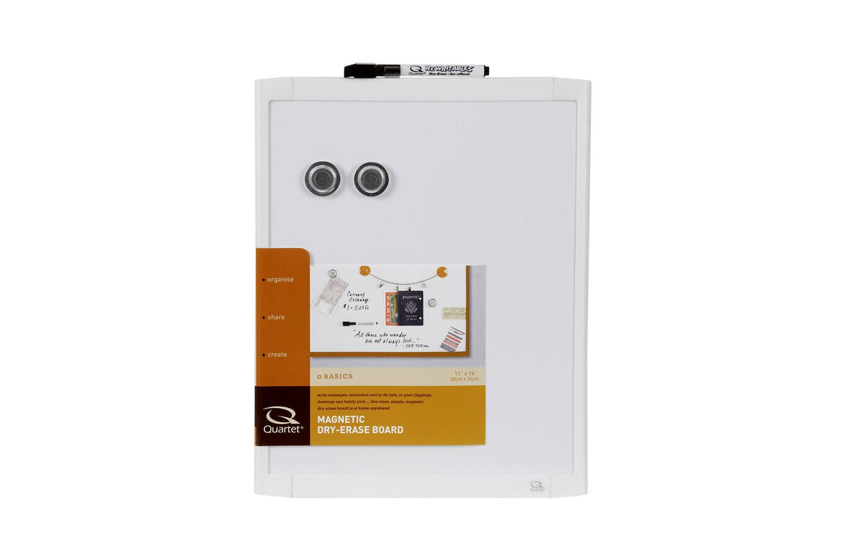 Quartet Basics Whiteboard 280 x 360mm White (Pack of 6)