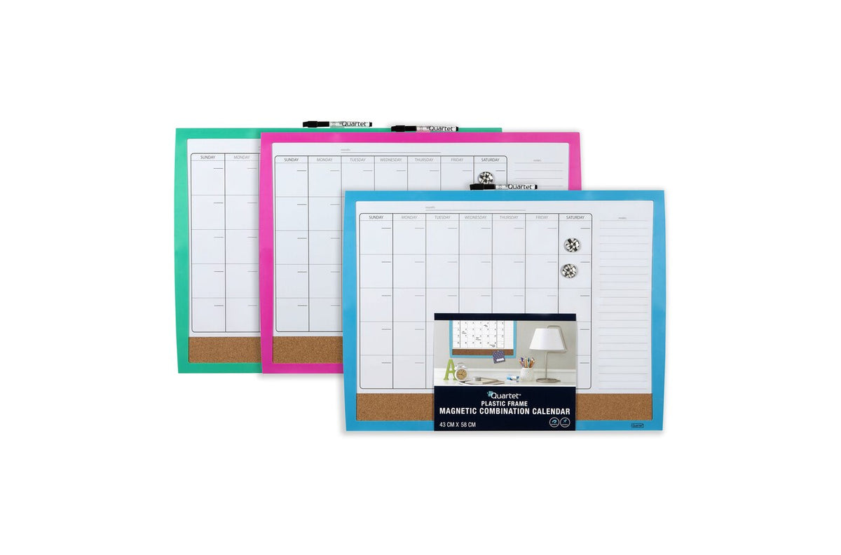 Quartet Planner Board 450 x 600mm (Pack of 6)
