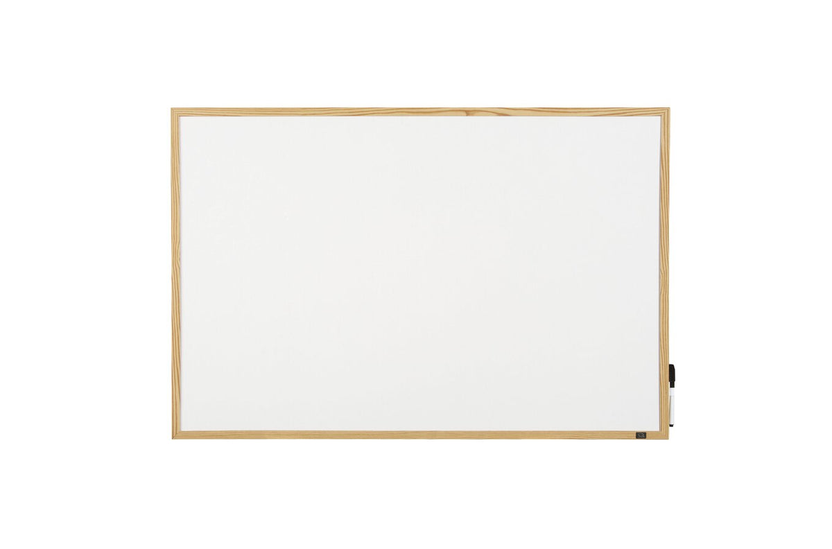 Quartet Whiteboard Pine Frame 600 x 900mm