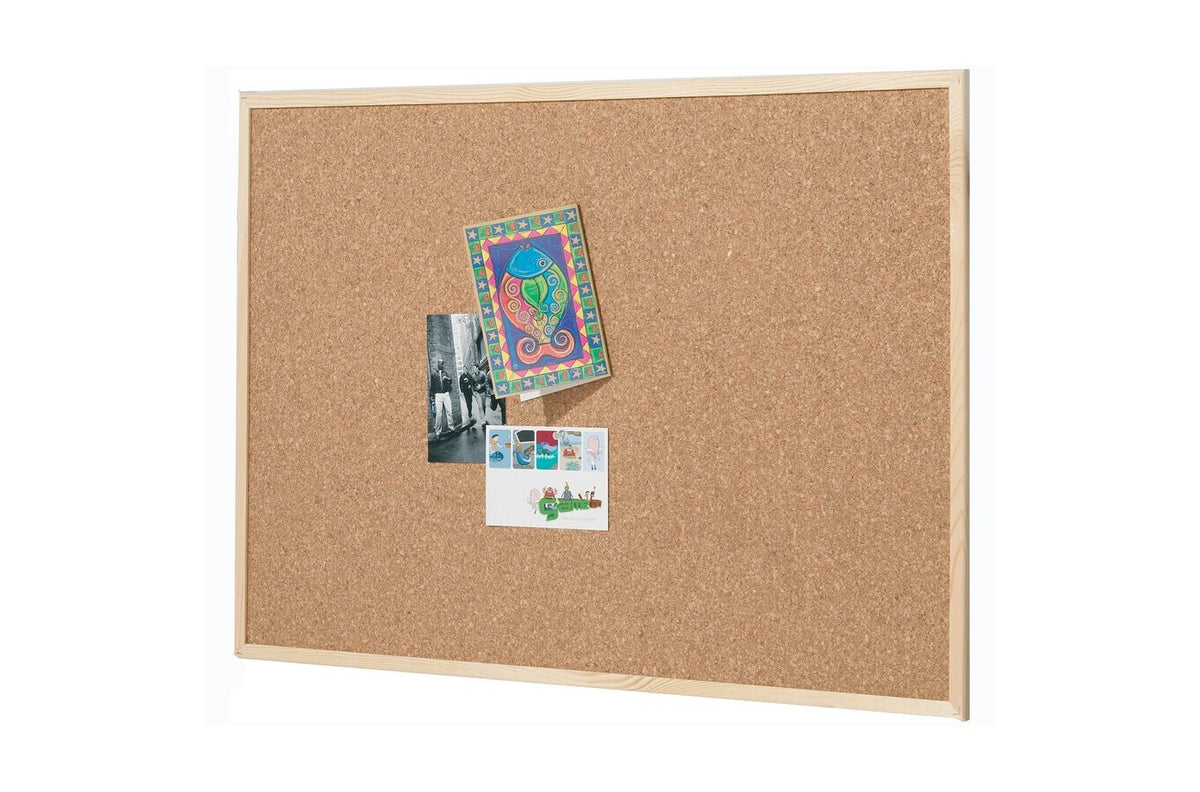 Quartet Corkboard Pine Frame 450 x 600mm