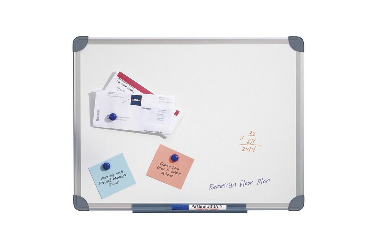 Quartet Whiteboard S/Line Magnetic 600 x 900mm