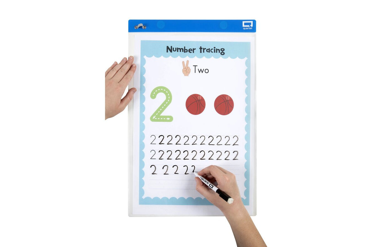 Quartet Flex Dry Erase Pocket Sleeve A3 (Pack of 5) - view 3