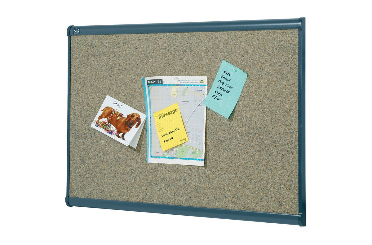 Quartet Prestige Corkboard Graphite Frame 1200 x 1800mm