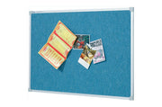 Quartet Bulletin Board Fabric 1200 x 1800mm Wedgewood