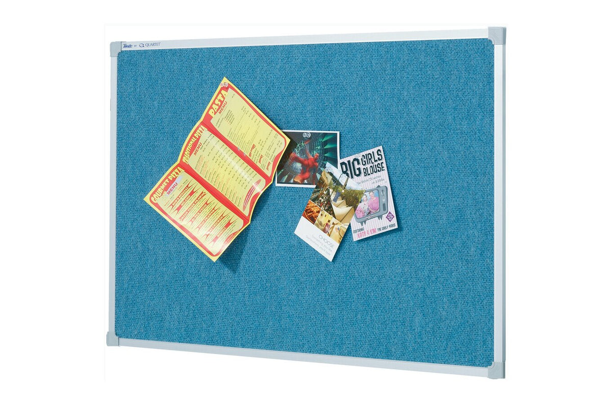 Quartet Bulletin Board Fabric 1200 x 1800mm Wedgewood
