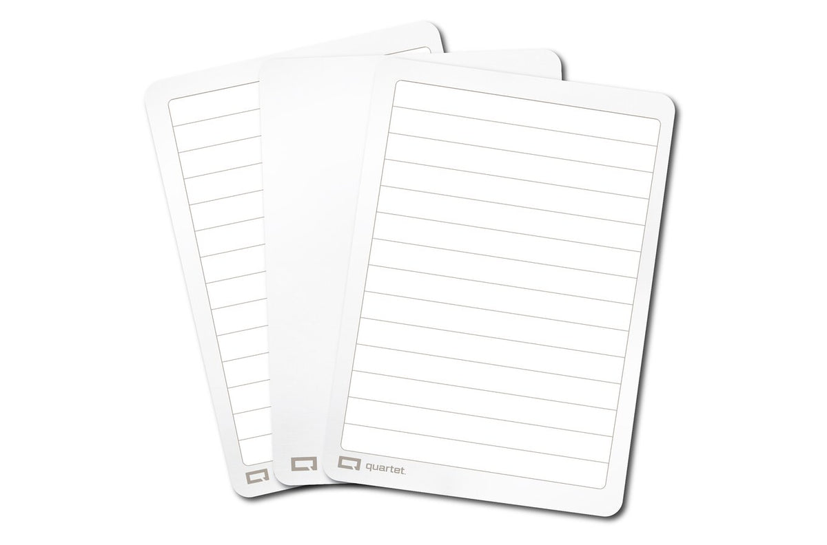 Quartet Flex Whiteboard Double-sided Plain/Lined (Pack of 30)