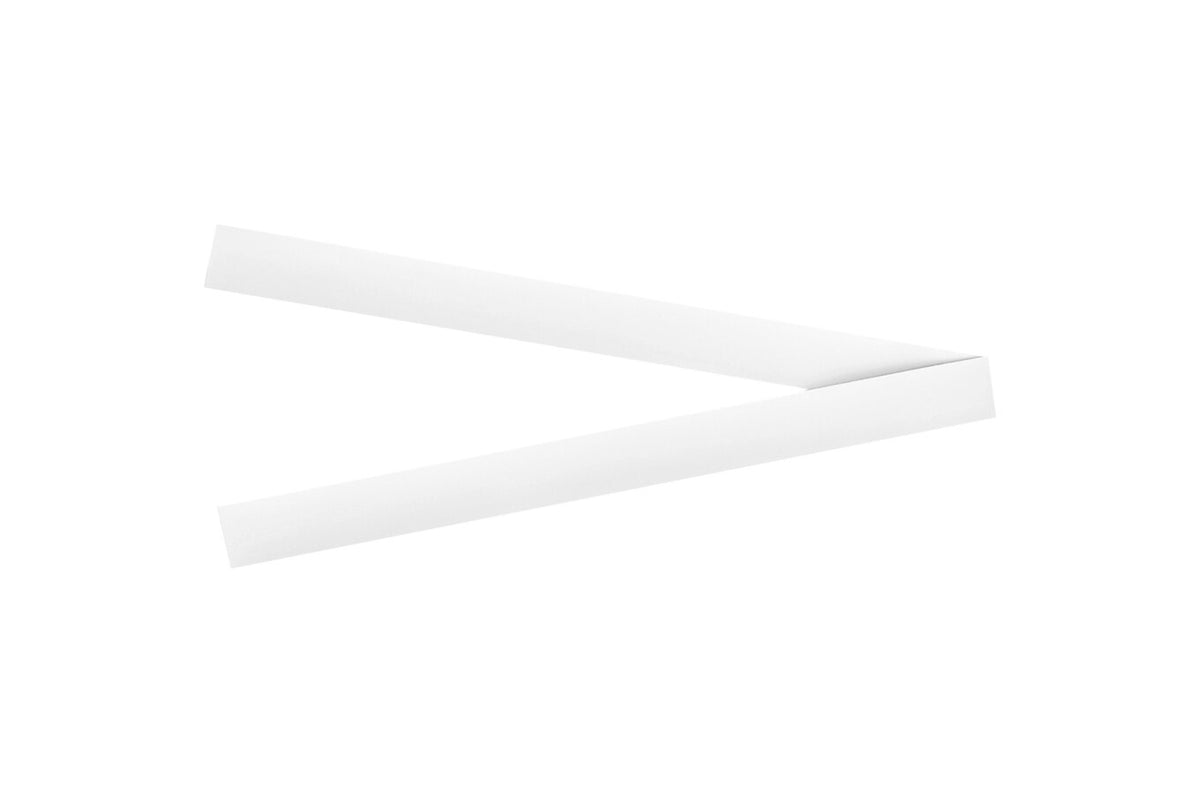 Quartet Magnet Strips 25 x 300mm White (Pack of 2)