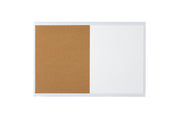 Quartet Basics Combo Board White Frame 600 x 900mm (Pack of 4)