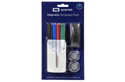 Quartet Accessory Cup Includes Markers & Eraser Magnetic (Pack of 6)