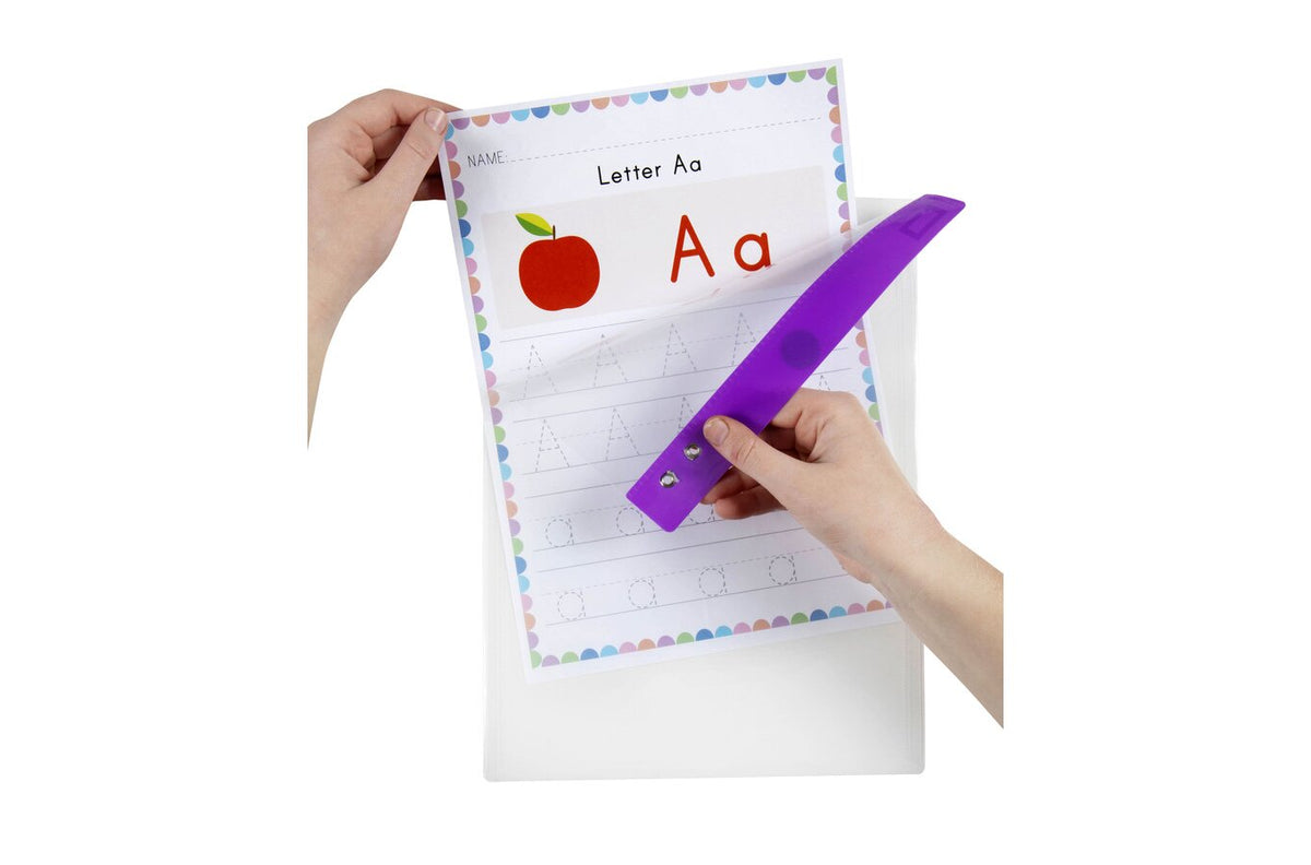 Quartet Flex Dry Erase Pocket Sleeve A4 (Pack of 10) - view 3