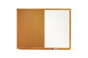 Quartet Combo Board Oak Frame 600 x 900mm