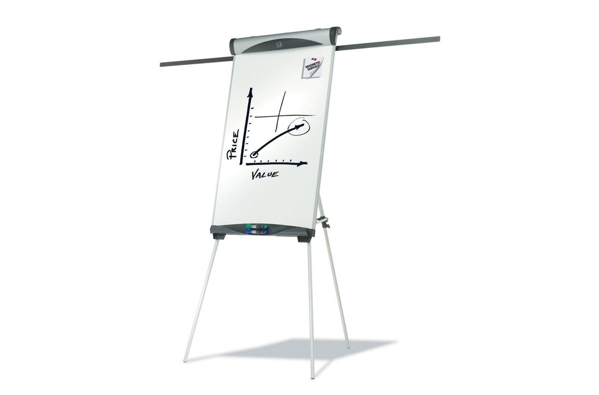 Quartet Euro Easel Flipchart Magnetic