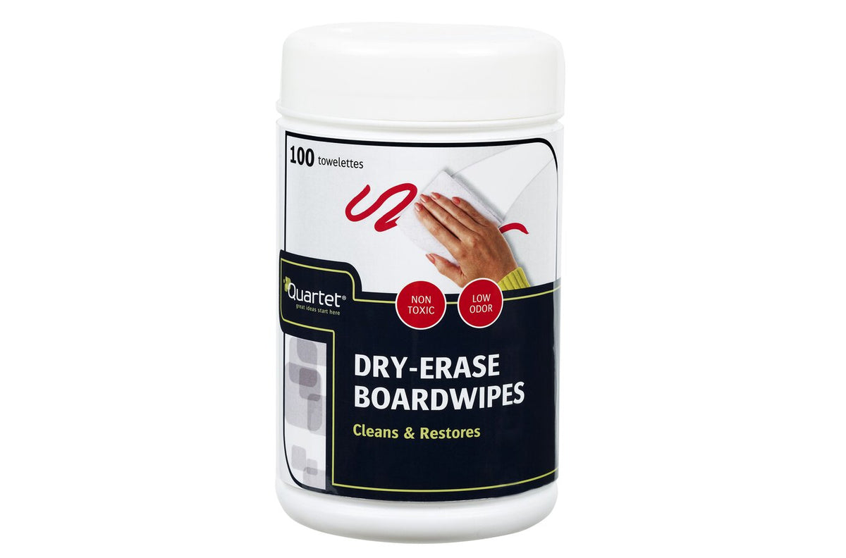 Quartet Dry-erase Boardwipes (Pack of 100)