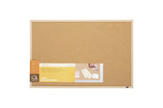 Quartet Corkboard Oak Frame 580 x 890mm