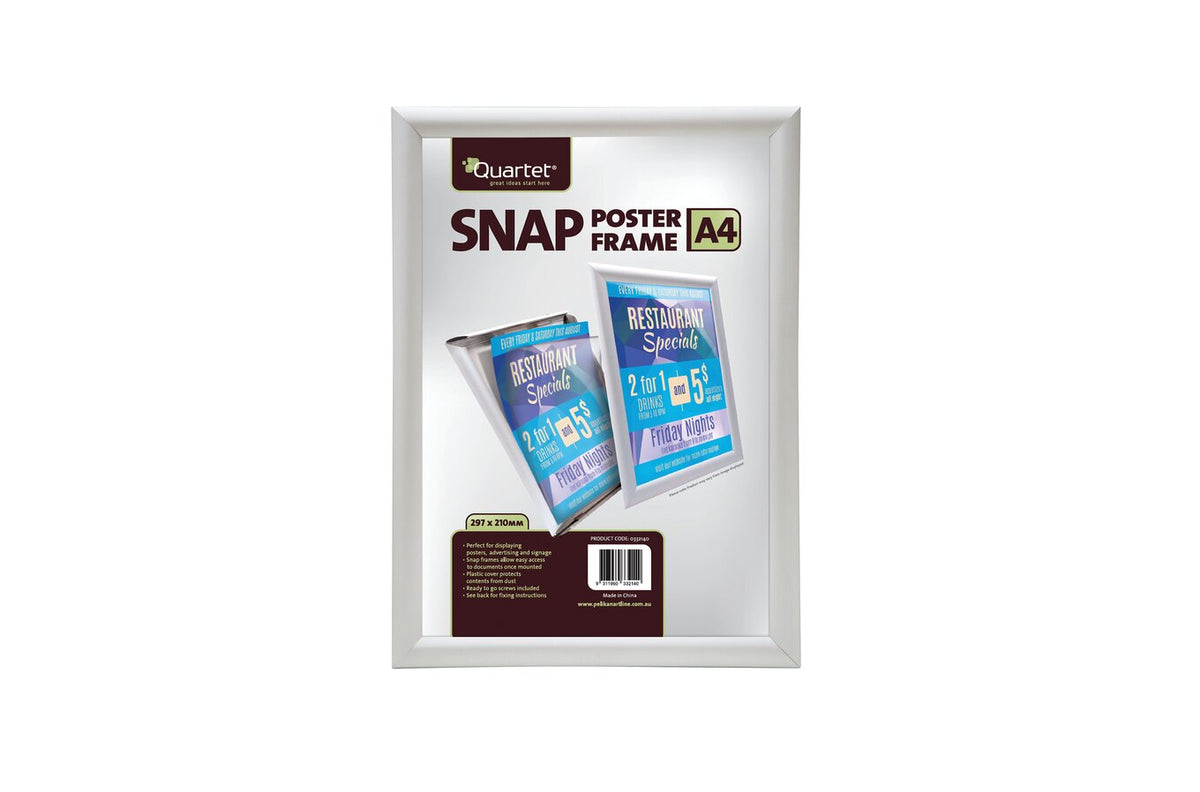 Quartet Display Board Snap Frame A4 25mm