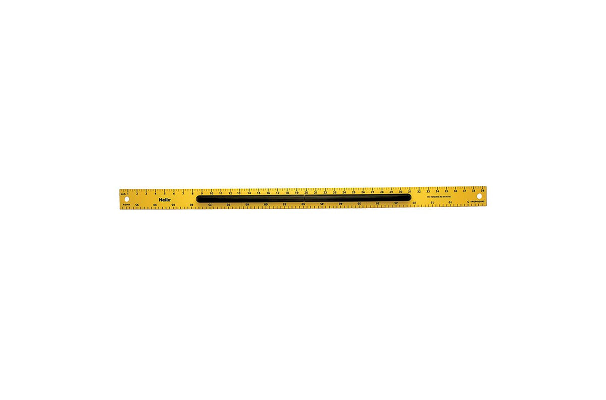 Helix Whiteboard Metre Ruler Imperial/Metric