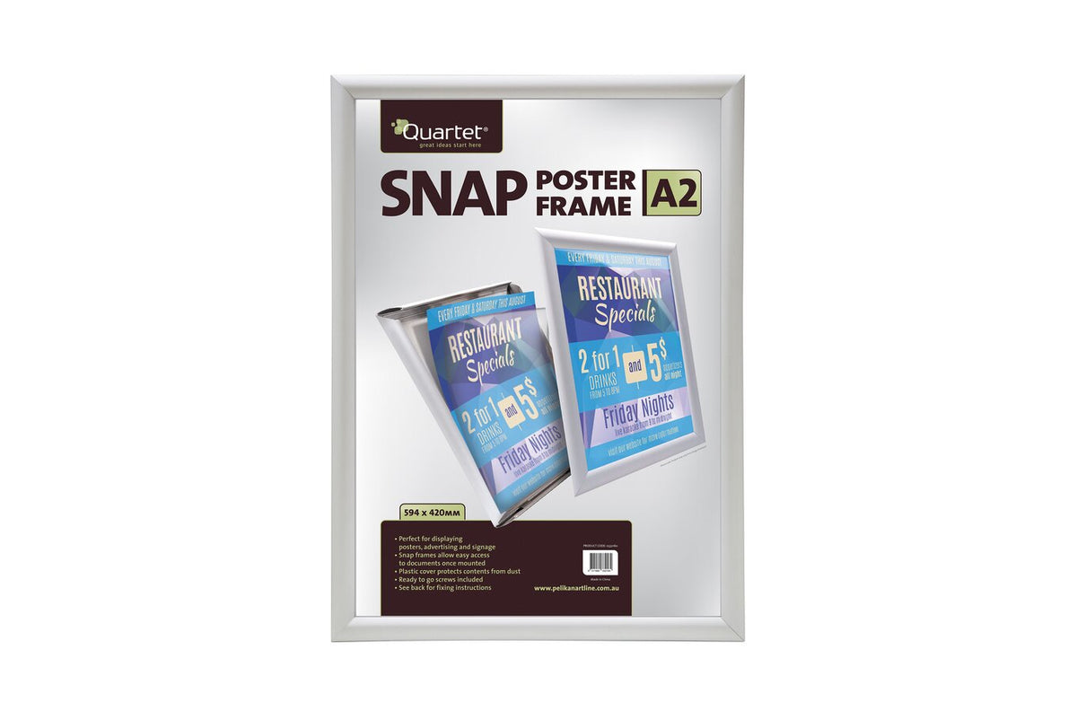 Quartet Display Board Snap Frame A2 25mm