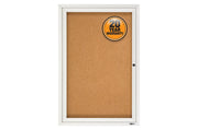 Quartet Enclosed Board Cork 600 x 900mm 1 Door