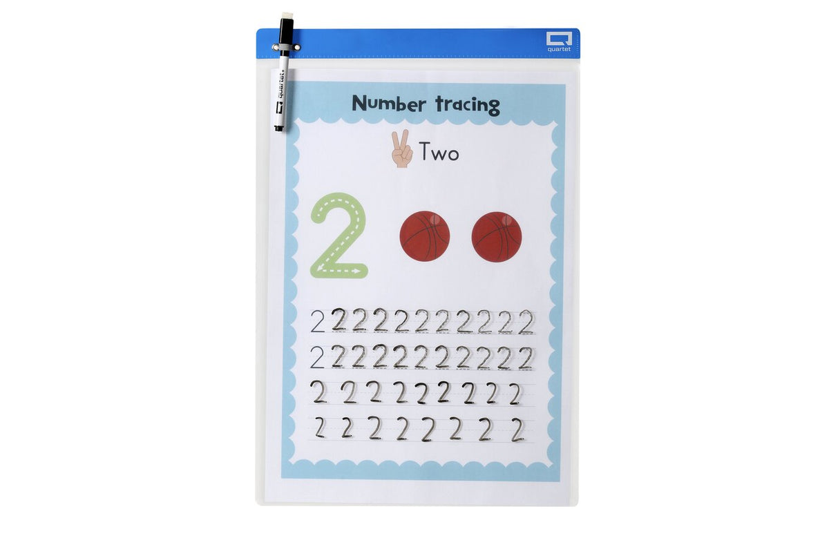 Quartet Flex Dry Erase Pocket Sleeve A3 (Pack of 5)