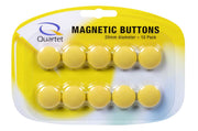Quartet Magnet Buttons 20mm Yellow (5 Packs / 50 Total)