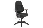 Buro Persona 24/7 Chair - Black Leather