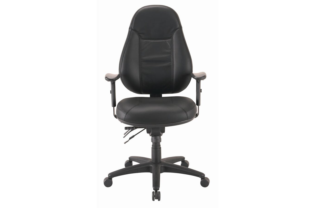 Buro Persona 24/7 Chair - Black Leather - view 3