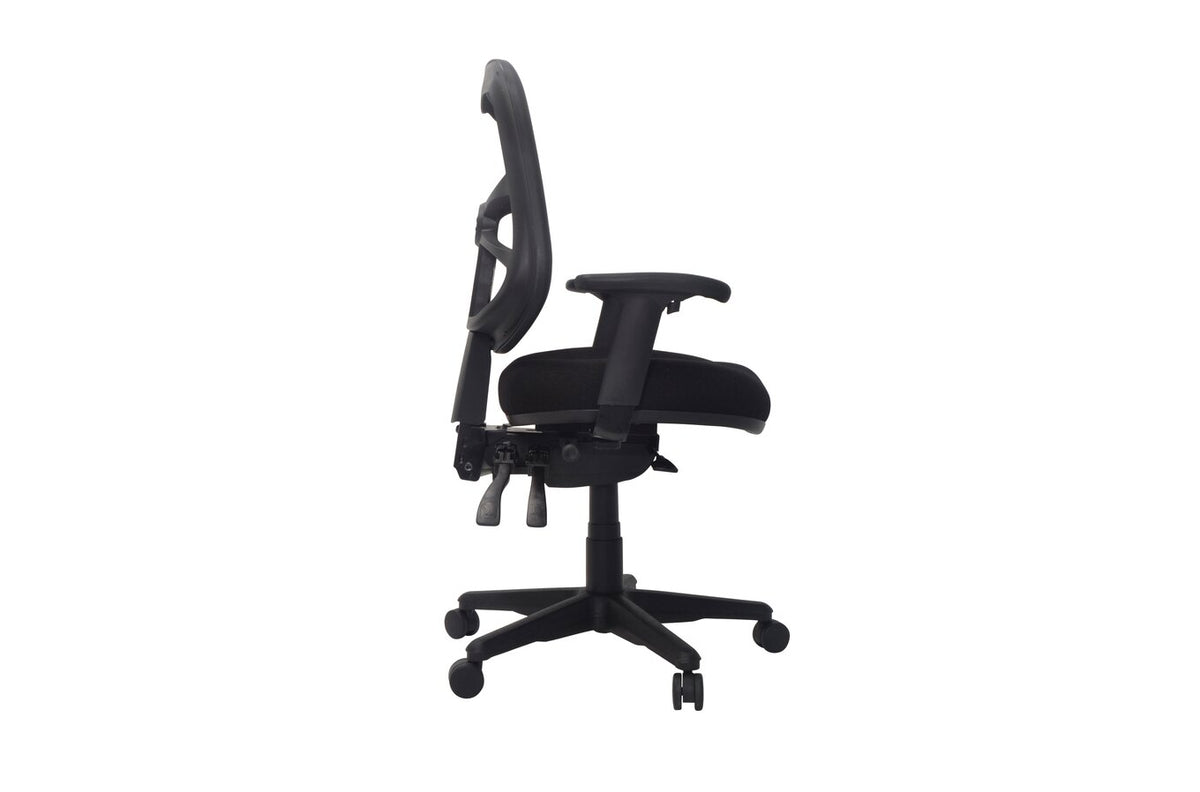 Buro Metro with Seat Slide and Arms, Nylon Base - view 5