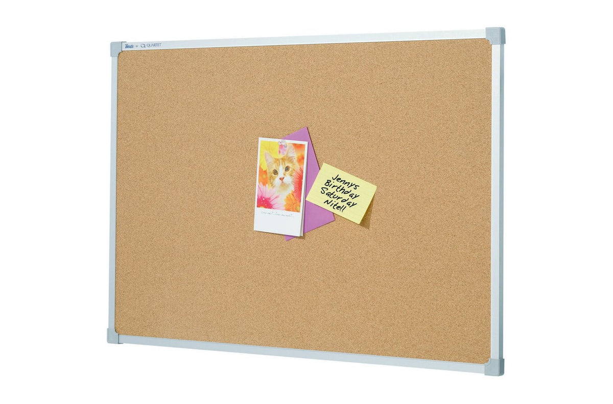 Quartet Corkboard Aluminium Frame 900 x 600mm