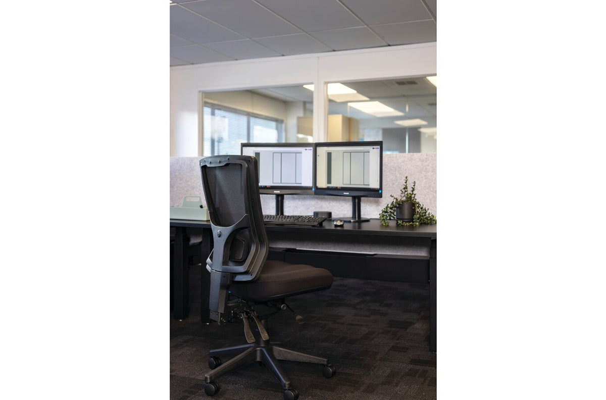 Buro Metro II High Back 24/7 Chair, Nylon Base - view 4