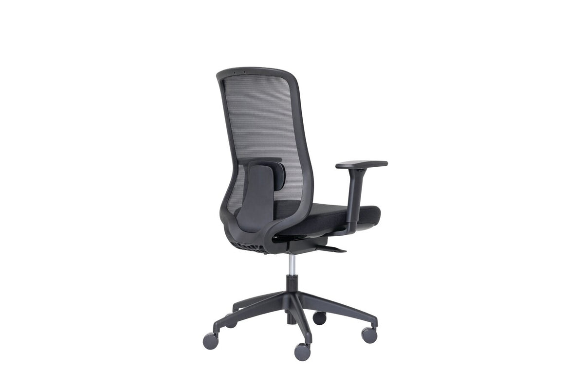 Buro Elan Chair, with Arms - Black - view 4