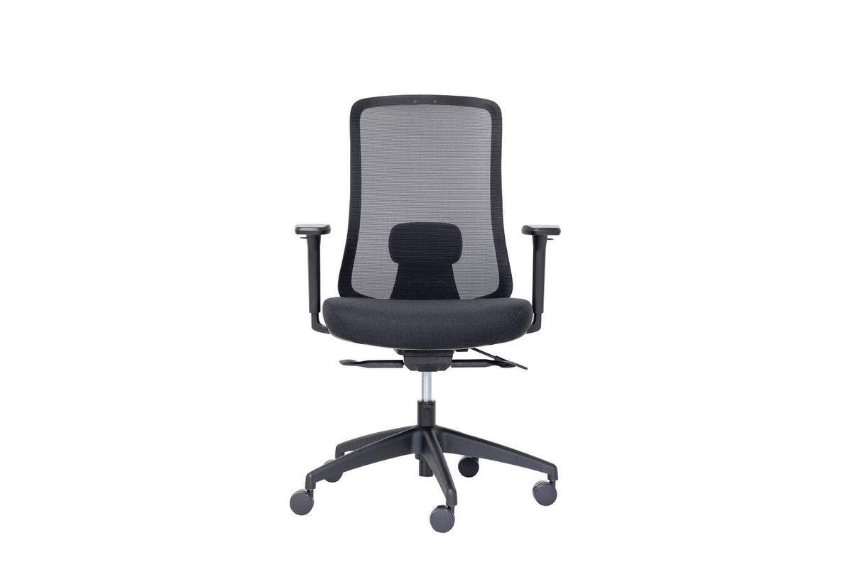 Buro Elan Chair, with Arms - Black - view 6