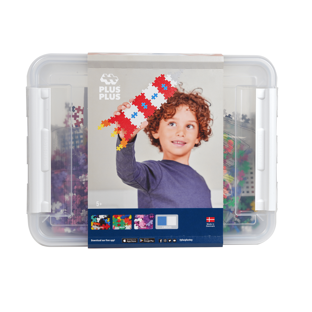 Plus-Plus Storage Box Mix - 2400pcs