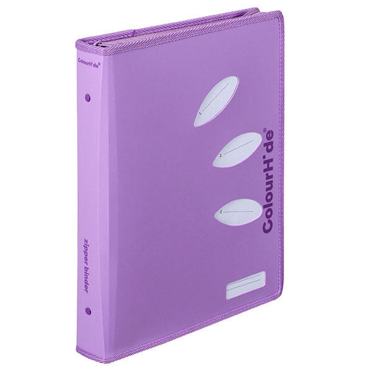 My Zipper Binder - Purple