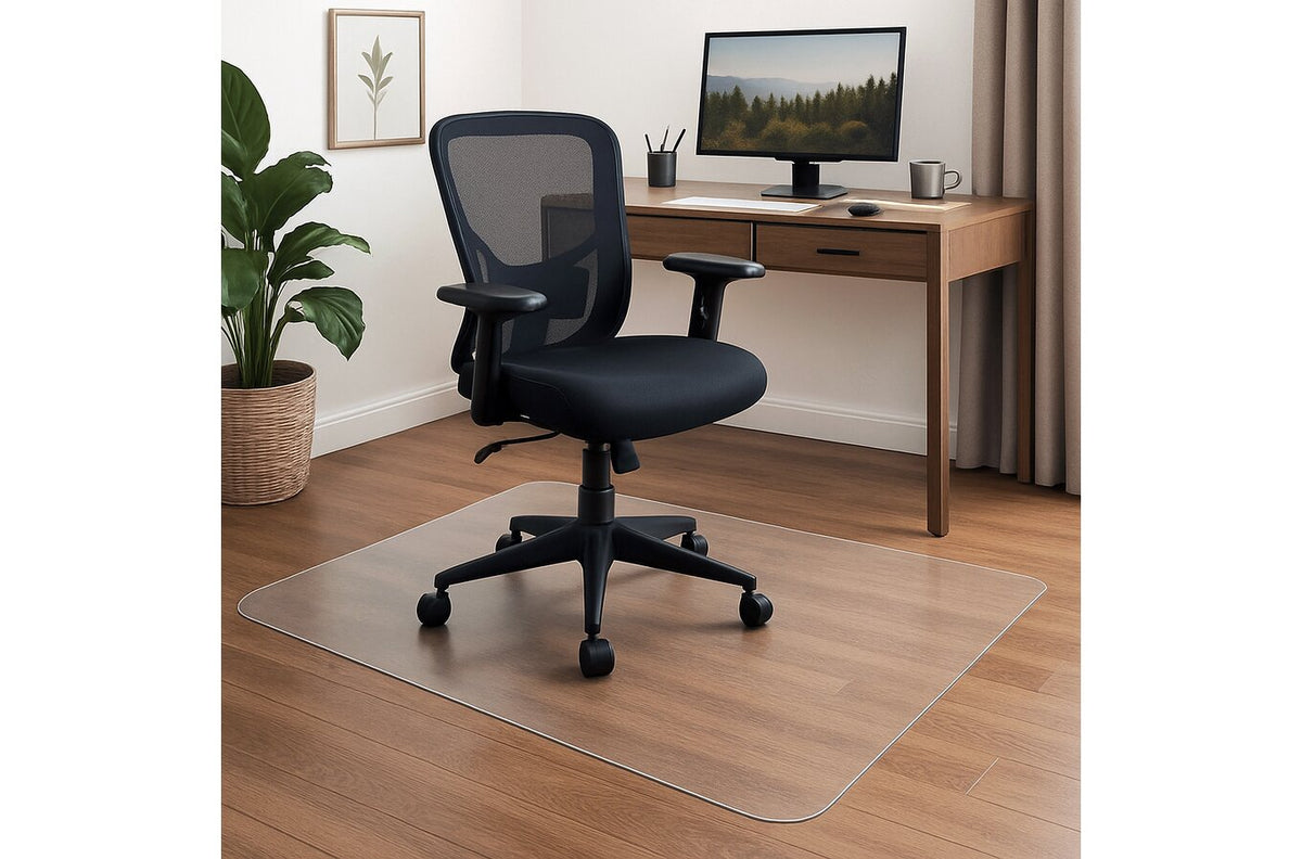 Floortex Chair Mat Polycarbonate Hard Floor 116 x 150cm Rectangle - view 4