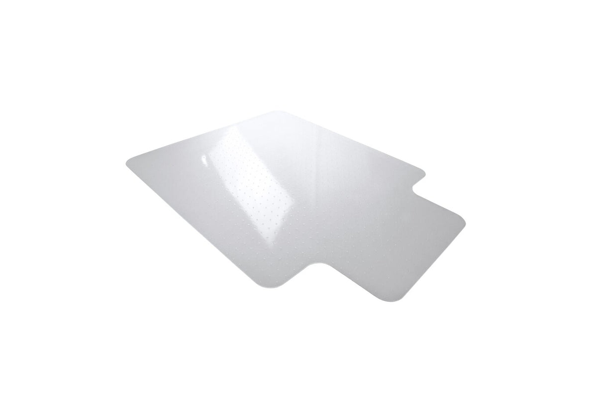 Floortex Chair Mat PVC Low Pile Carpet 114 x 135cm Keyhole