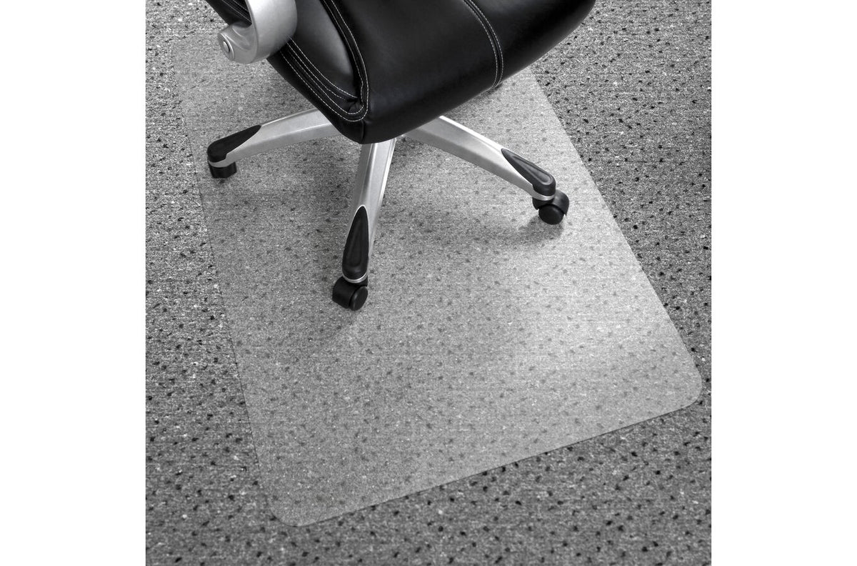 Floortex Chair Mat Multipurpose PVC Low Pile Carpet 75 x 120cm Rectangle - view 6