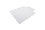 Floortex Chair Mat PVC Hard Floor 90 x 121cm Keyhole