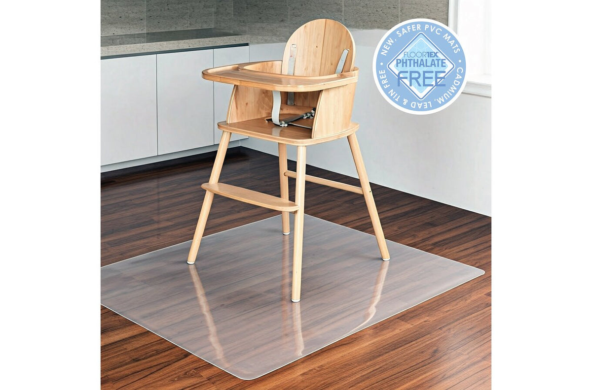 Floortex Chair Mat Multipurpose PVC Hard Floor 75 x 120cm Rectangle - view 4