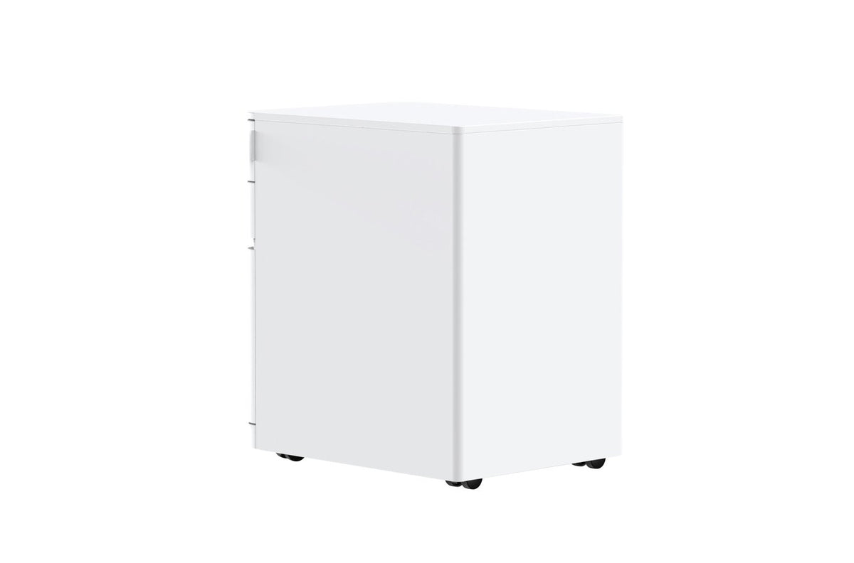 Buro Myworkspace Mobile Pedestal, White - view 3