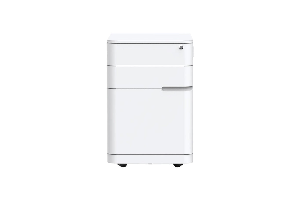 Buro Myworkspace Mobile Pedestal, White - view 4
