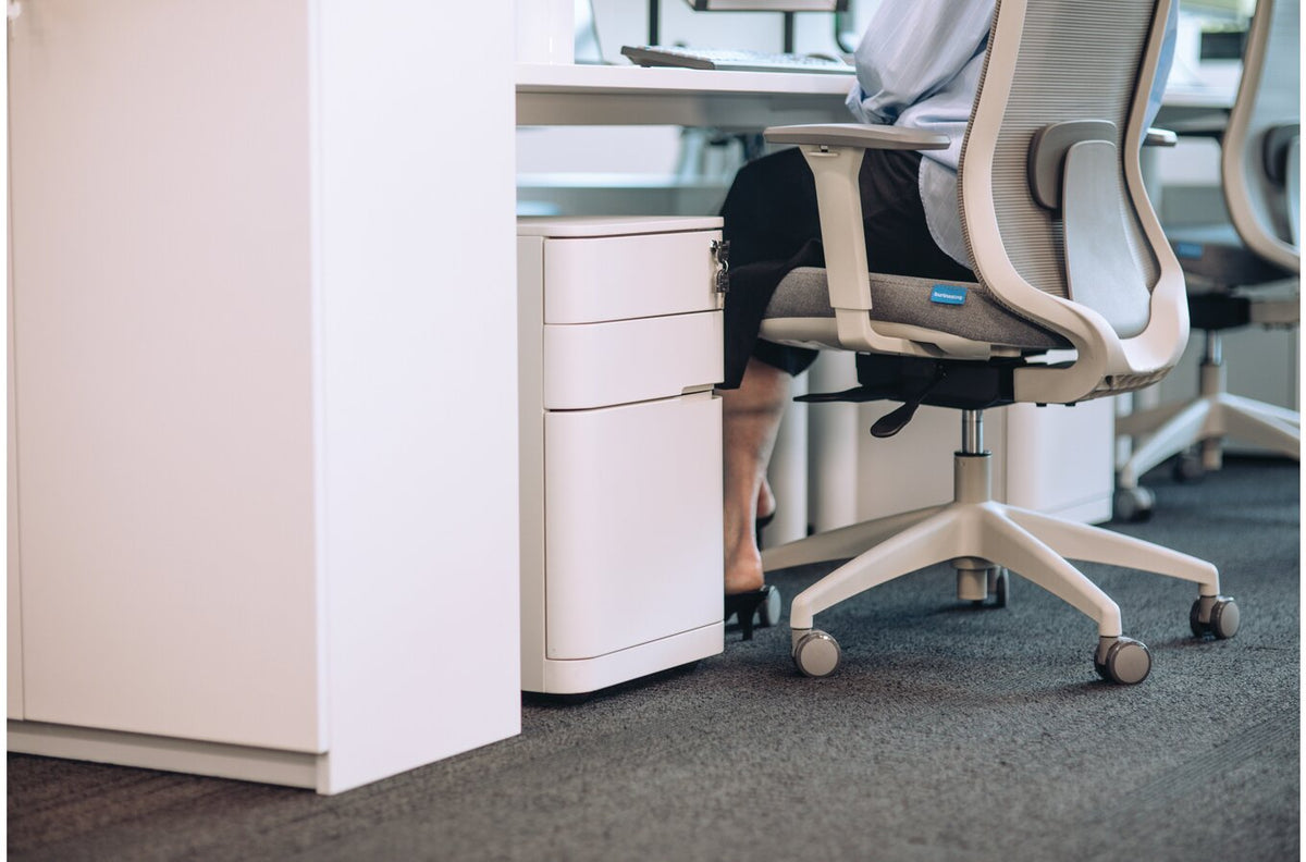 Buro Myworkspace Mobile Pedestal, White - view 6